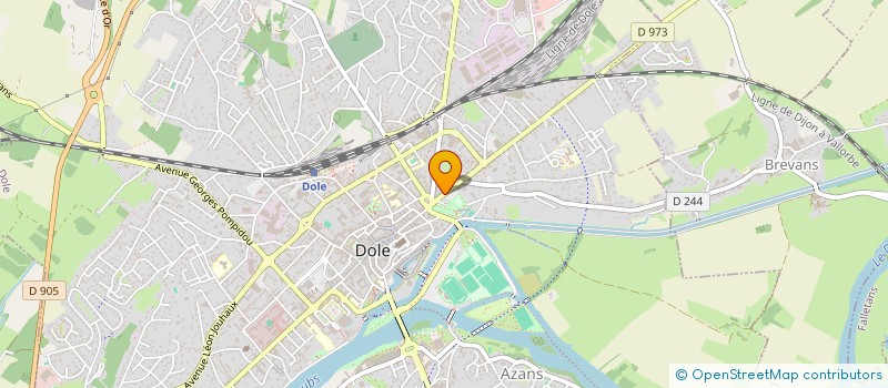 localisation de l'entreprise COMPAGNIE DIDIER DANIEL à DOLE