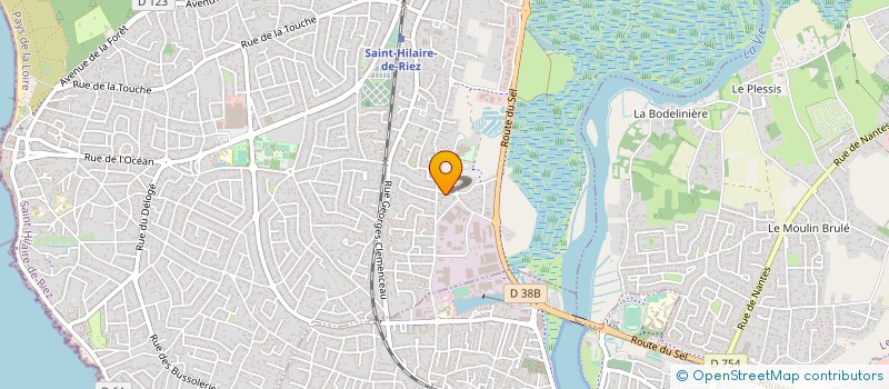 localisation de l'entreprise COMPAGNIE DIODE  SAINT-HILAIRE-DE-RIEZ