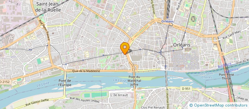localisation de l'entreprise COMPAGNIE DISRACONTE à ORLEANS