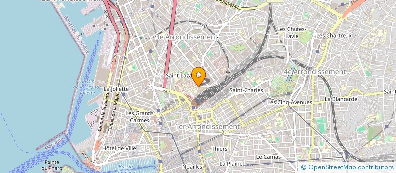 localisation de l'entreprise COMPAGNIE DISTESA GPE RECH ARTISTIQUES à MARSEILLE