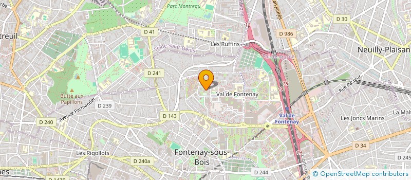 localisation de l'entreprise COMPAGNIE DIWAN à FONTENAY-SOUS-BOIS