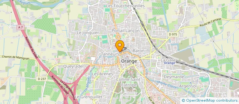 localisation de l'entreprise COMPAGNIE DIX NEUF CENT à ORANGE