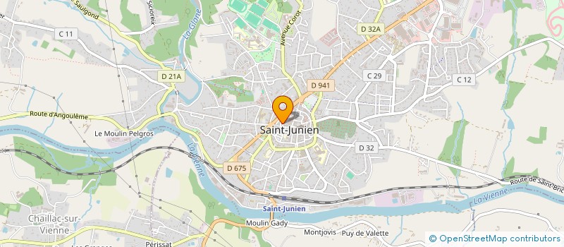 localisation de l'entreprise COMPAGNIE DOLOREANE à SAINT-JUNIEN