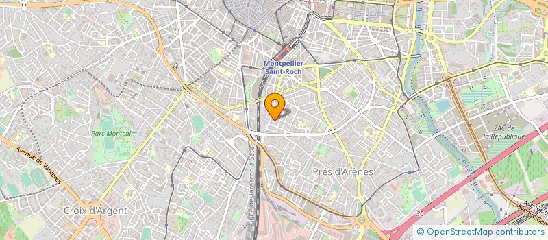 localisation de l'entreprise COMPAGNIE DORE à MONTPELLIER