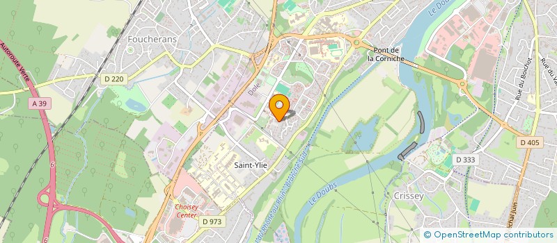 localisation de l'entreprise COMPAGNIE DR.QUI à DOLE