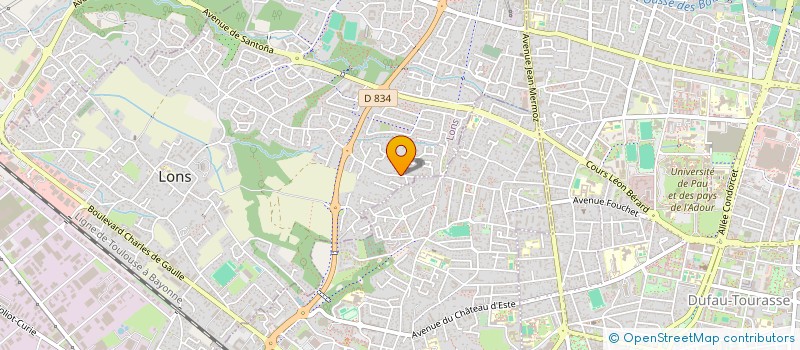 localisation de l'entreprise COMPAGNIE DROLE DE DRAME à LONS