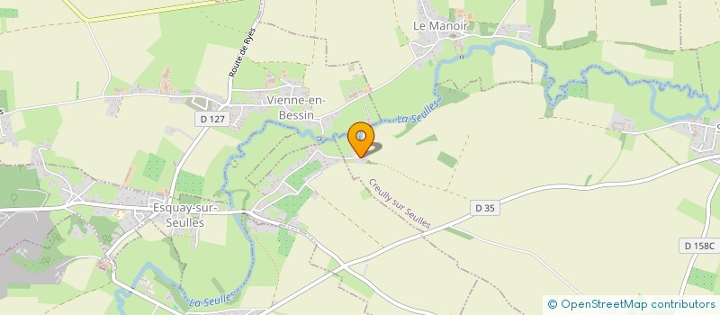 localisation de l'entreprise COMPAGNIE DROMALUDAIRE  CREULLY SUR SEULLES