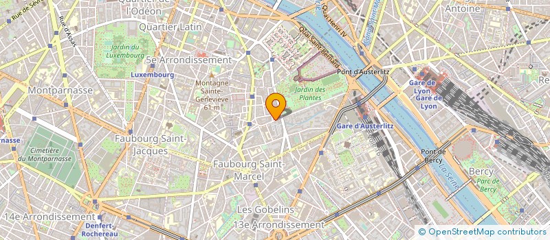 localisation de l'entreprise COMPAGNIE DU 8EME PECHE à PARIS