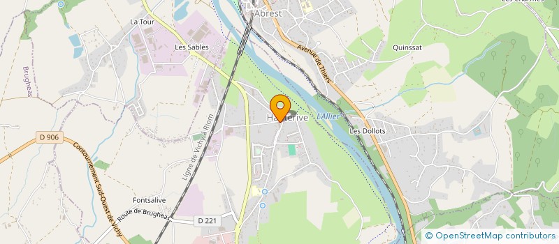 localisation de l'entreprise COMPAGNIE DU BALAGAN à HAUTERIVE