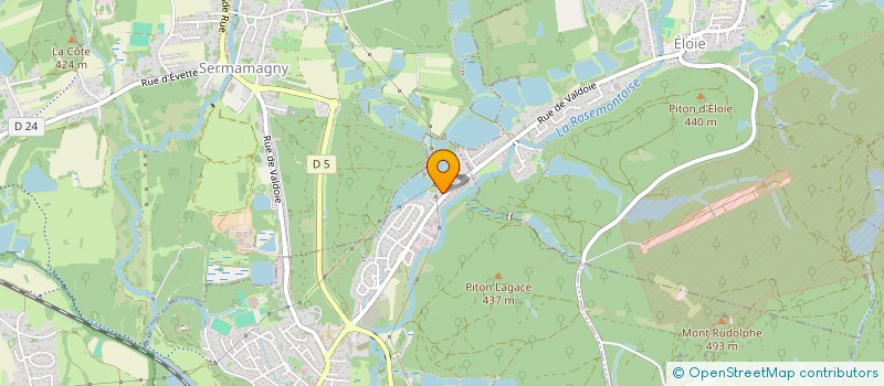 localisation de l'entreprise COMPAGNIE DU BALLON SAVOUREUX à VALDOIE