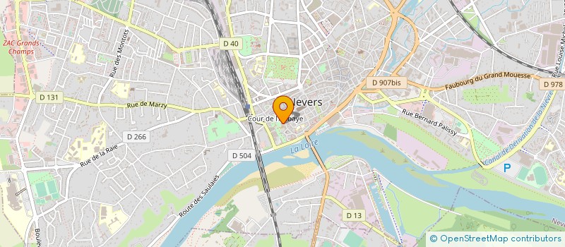 localisation de l'entreprise COMPAGNIE DU BATELEUR à NEVERS