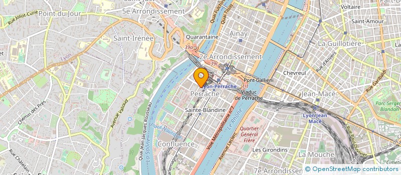 localisation de l'entreprise COMPAGNIE DU BEAU TEMPS à LYON