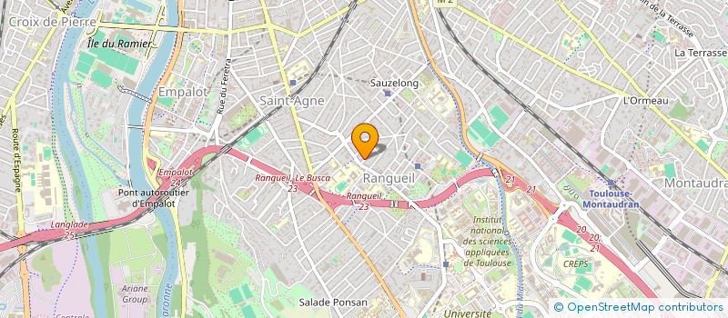 localisation de l'entreprise COMPAGNIE DU BOUFFON à TOULOUSE