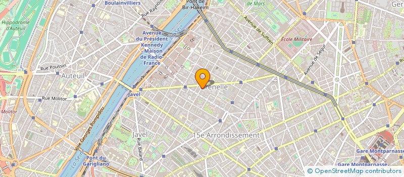 localisation de l'entreprise COMPAGNIE DU BOUILLON  SCEAUX