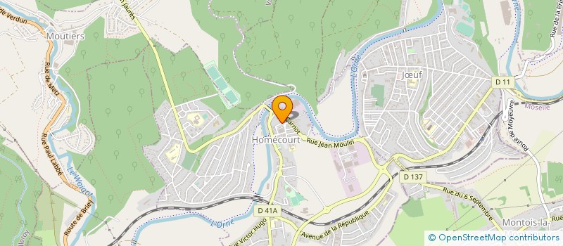 localisation de l'entreprise COMPAGNIE DU BREDIN  LAURENT VACHER  VAL DE BRIEY