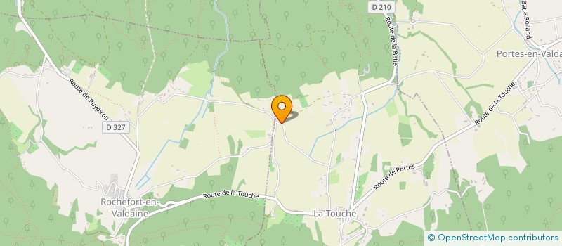 localisation de l'entreprise COMPAGNIE DU CAFE VOLTAIRE  LA TOUCHE