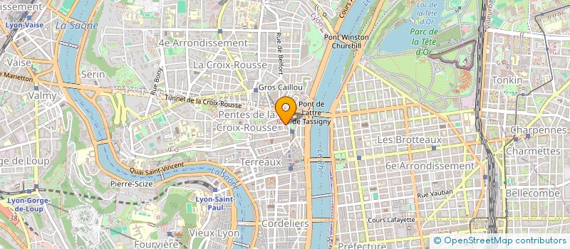 localisation de l'entreprise COMPAGNIE DU CALIBENE à LYON