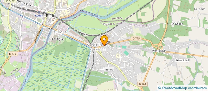 localisation de l'entreprise COMPAGNIE DU CAMION ROUGE à SAINT-NICOLAS-DE-REDON