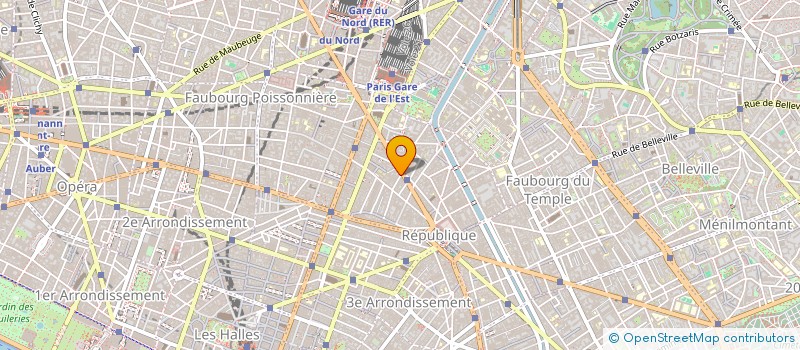 localisation de l'entreprise COMPAGNIE DU CAPRICORNE  PARIS