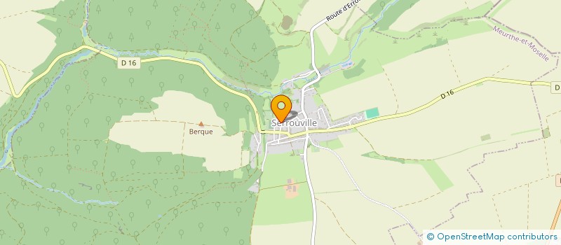 localisation de l'entreprise COMPAGNIE DU CHASSE CROISE  SERROUVILLE