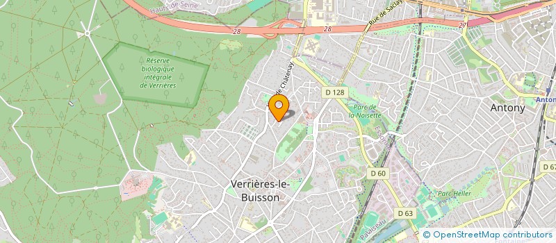 localisation de l'entreprise COMPAGNIE DU CIEL à VERRIERES-LE-BUISSON