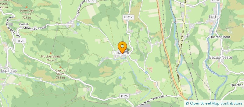 localisation de l'entreprise COMPAGNIE DU CLAIR OBSCUR  ESPECHE