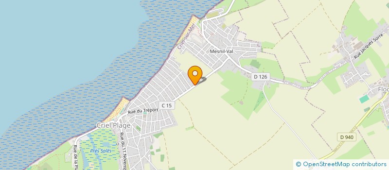 localisation de l'entreprise COMPAGNIE DU DERNIER ACTE  CRIEL-SUR-MER