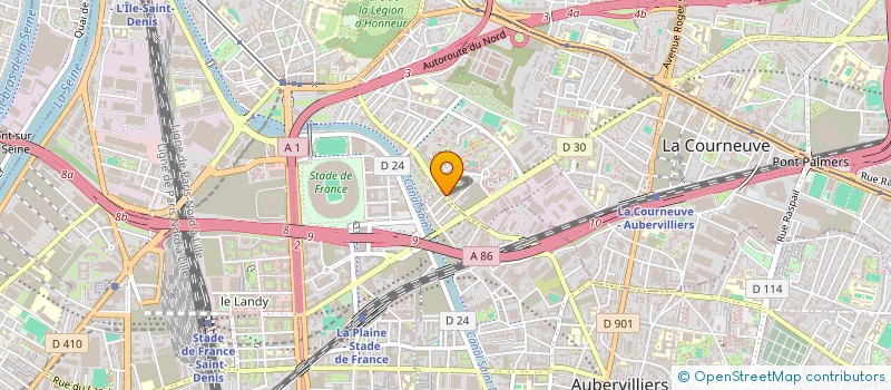localisation de l'entreprise COMPAGNIE DU DETOUR à SAINT-DENIS