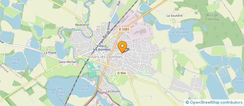 localisation de l'entreprise COMPAGNIE DU DISQUE DUR  VILLARS-LES-DOMBES