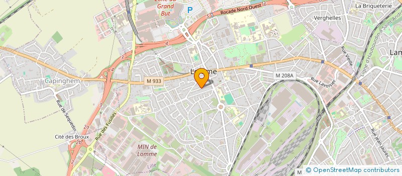 localisation de l'entreprise COMPAGNIE DU FARDEAU à LILLE