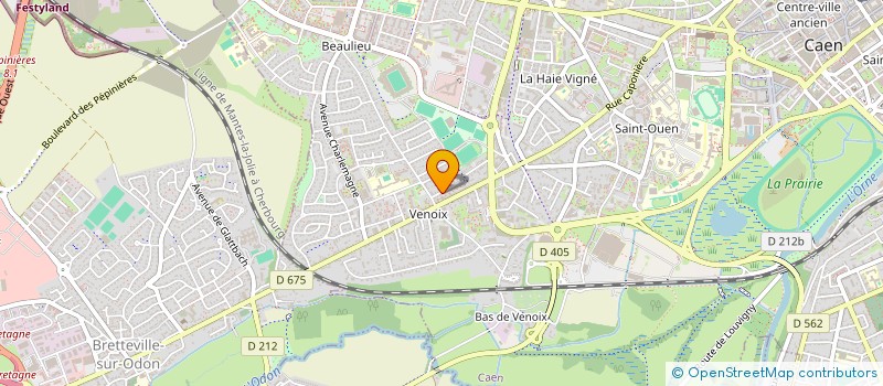localisation de l'entreprise COMPAGNIE DU FIL DE FEE à CAEN