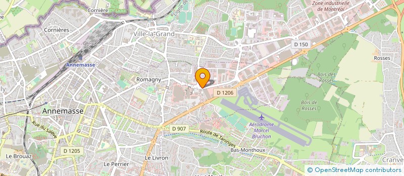 localisation de l'entreprise COMPAGNIE DU GENEVOIS à ANNEMASSE