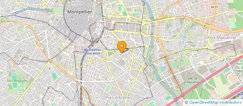 localisation de l'entreprise COMPAGNIE DU GRIFFY à MONTPELLIER