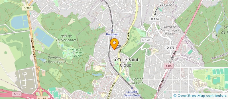 localisation de l'entreprise COMPAGNIE DU JARDIN D'AUTOMNE à LA CELLE-SAINT-CLOUD