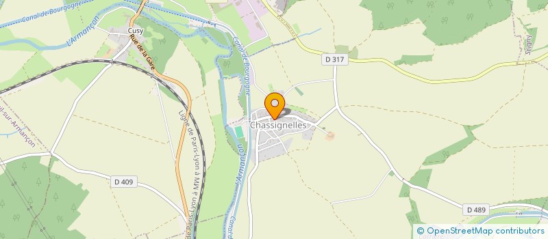 localisation de l'entreprise COMPAGNIE DU LAVOIR à ANCY-LE-FRANC