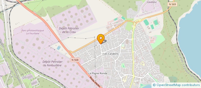 localisation de l'entreprise COMPAGNIE DU LEVANT à FOS-SUR-MER