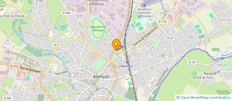 localisation de l'entreprise COMPAGNIE DU MAL D AURORE à ALENCON