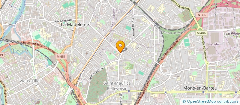 localisation de l'entreprise COMPAGNIE DU MAZET à LILLE
