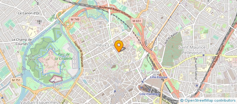 localisation de l'entreprise COMPAGNIE DU MENTIR VRAI à LILLE