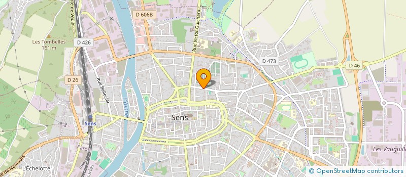 localisation de l'entreprise COMPAGNIE DU MEUBLE  SENS