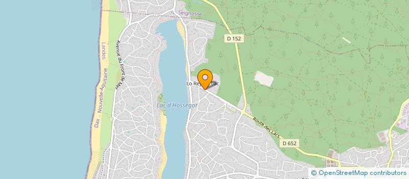 localisation de l'entreprise COMPAGNIE DU MIEL NOIR  SOORTS-HOSSEGOR