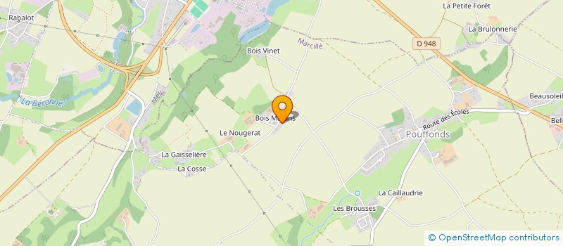 localisation de l'entreprise COMPAGNIE DU MOINE DE MER  MARCILLE