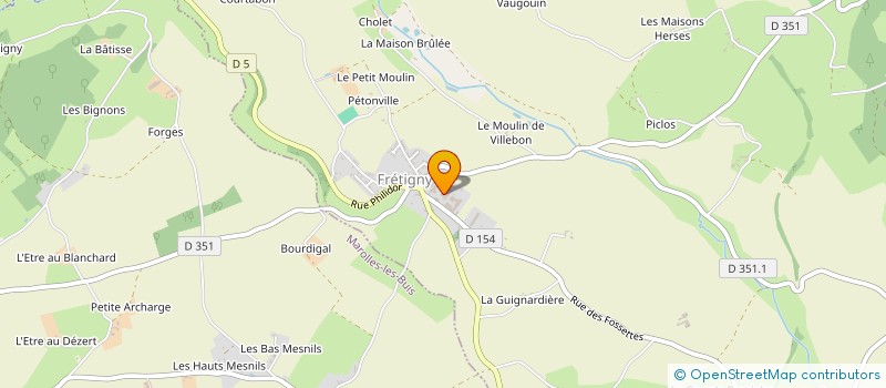 localisation de l'entreprise COMPAGNIE DU MOTIF APPLIQUE à SAINTIGNY