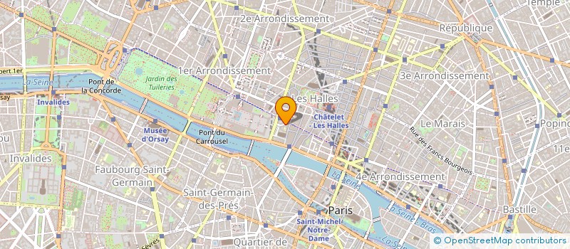 localisation de l'entreprise COMPAGNIE DU NARVAL à PARIS