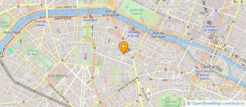 localisation de l'entreprise COMPAGNIE DU NOUVEAU MONDE à PARIS