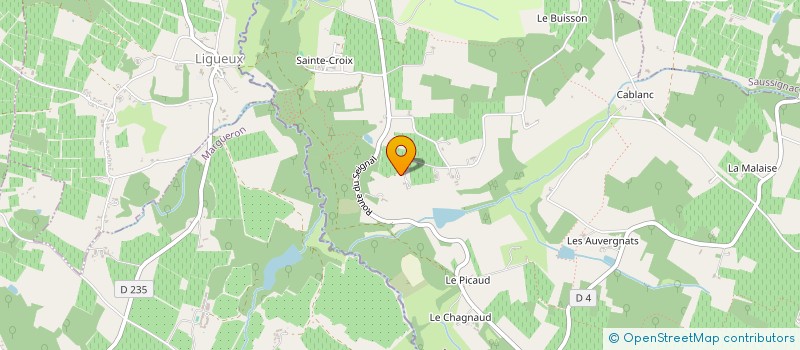 localisation de l'entreprise COMPAGNIE DU PERIGORD à MONESTIER