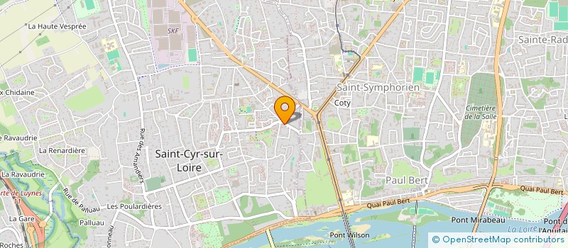 localisation de l'entreprise COMPAGNIE DU PHOENIX  SAINT-CYR-SUR-LOIRE