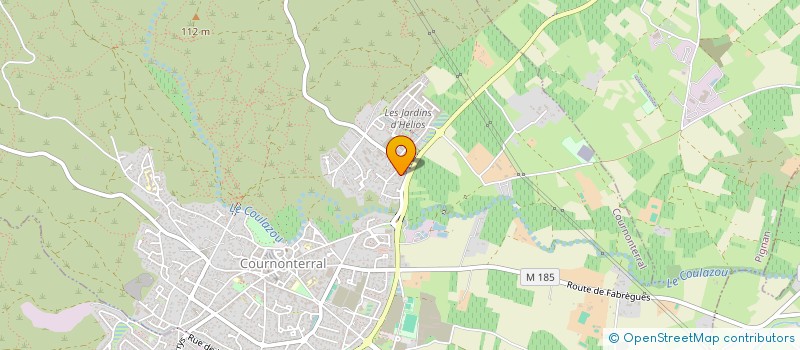 localisation de l'entreprise COMPAGNIE DU PIN PARASOL SARL à COURNONTERRAL