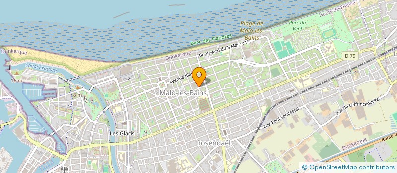 localisation de l'entreprise COMPAGNIE DU POISSON-CHAT à DUNKERQUE