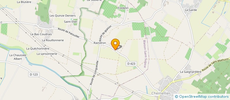 localisation de l'entreprise COMPAGNIE DU POULPE  LOIRE-AUTHION